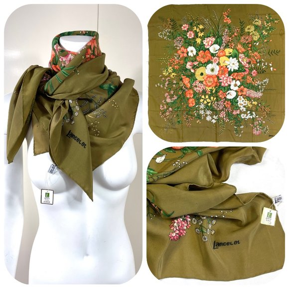 NWT Lancelot square  Scarf - Picture 1 of 9